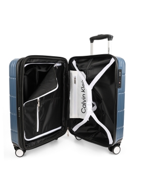 Bαλίτσα καμπίνας CALVIN KLEIN Astoria LH118AS6 54x36x23/26 cm Μπλε