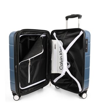 Bαλίτσα καμπίνας CALVIN KLEIN Astoria LH118AS6 54x36x23/26 cm Μπλε