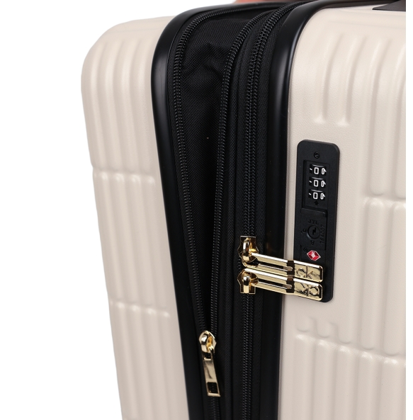 Bαλίτσα καμπίνας CALVIN KLEIN Astoria LH118AS6 54x36x23/26 cm Ιβουάρ