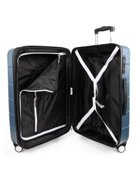 Βαλίτσα σκληρή Μεσαία CALVIN KLEIN Astoria LH418AS6 67x45x27/30 cm Μπλε