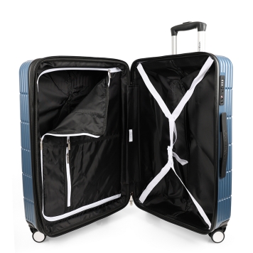 Βαλίτσα σκληρή Μεσαία CALVIN KLEIN Astoria LH418AS6 67x45x27/30 cm Μπλε