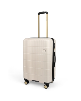 Βαλίτσα σκληρή Μεσαία CALVIN KLEIN Astoria LH418AS6 67x45x27/30 cm Ιβουάρ