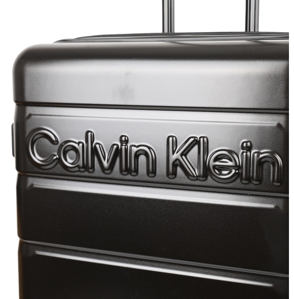 Βαλίτσα σκληρή Μεσαία CALVIN KLEIN Ridge LH418RL3 Μαύρο