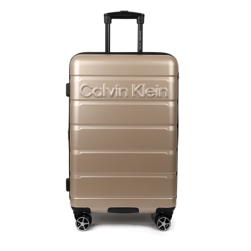 Βαλίτσα σκληρή Μεσαία CALVIN KLEIN Ridge LH418RL3 Μπεζ