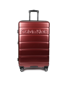 Βαλίτσα σκληρή Μεγάλη CALVIN KLEIN Ridge LH818RL3 Μπορντό