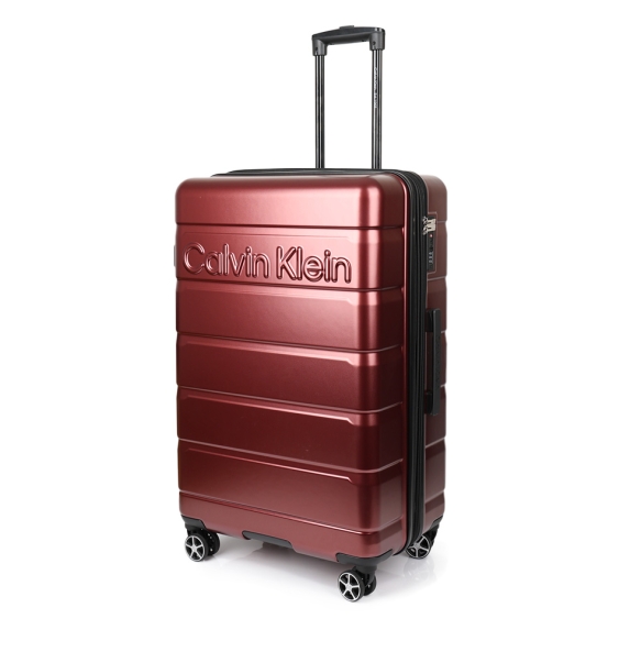 Βαλίτσα σκληρή Μεγάλη CALVIN KLEIN Ridge LH818RL3 Μπορντό