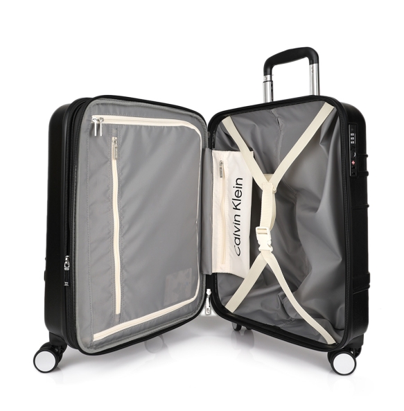 Bαλίτσα καμπίνας CALVIN KLEIN New Light LH118NL4 Μαύρο