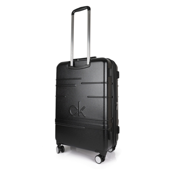 Βαλίτσα σκληρή Μεσαία CALVIN KLEIN New Light LH418NL4 Μαύρο