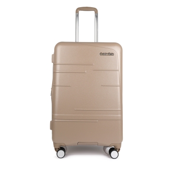 Βαλίτσα σκληρή Μεσαία CALVIN KLEIN New Light LH418NL4 Μπεζ