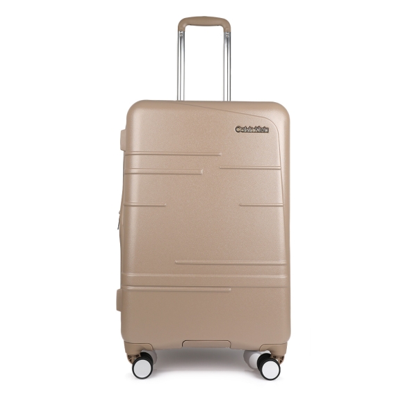 Βαλίτσα σκληρή Μεσαία CALVIN KLEIN New Light LH418NL4 Μπεζ