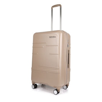 Βαλίτσα σκληρή Μεσαία CALVIN KLEIN New Light LH418NL4 Μπεζ