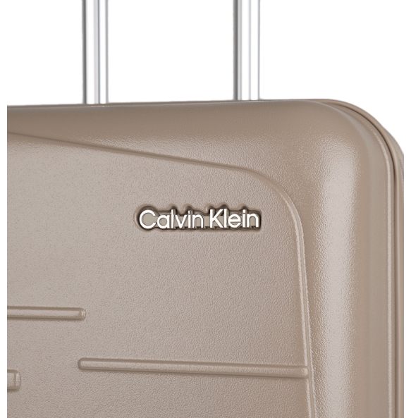 Βαλίτσα σκληρή Μεγάλη CALVIN KLEIN New Light LH818NL4 Μπεζ
