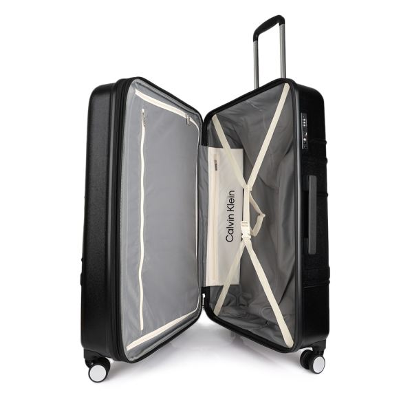 Βαλίτσα σκληρή Μεγάλη CALVIN KLEIN New Light LH818NL4 Μαύρο
