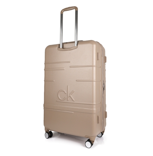 Βαλίτσα σκληρή Μεγάλη CALVIN KLEIN New Light LH818NL4 Μπεζ