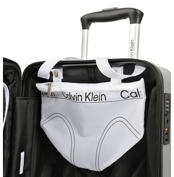 Bαλίτσα καμπίνας CALVIN KLEIN Horizon LH118HO5 Ανθρακί