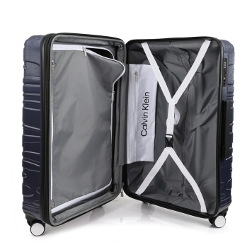 Βαλίτσα σκληρή Μεσαία CALVIN KLEIN State of Flow LH418SF5 Μπλε