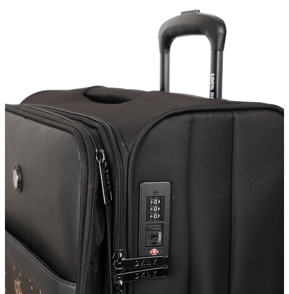 Bαλίτσα Μεσαία υφασμάτινη DKNY Street Cred D1097-DT418SD3 Μαύρο