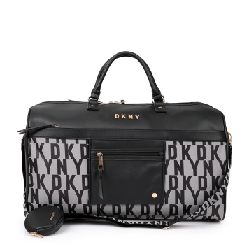 Τσάντα Weekender DKNY Iconic D2200-DO120IC4 Μαύρο