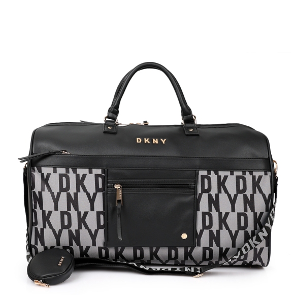 Τσάντα Weekender DKNY Iconic D2200-DO120IC4 Μαύρο