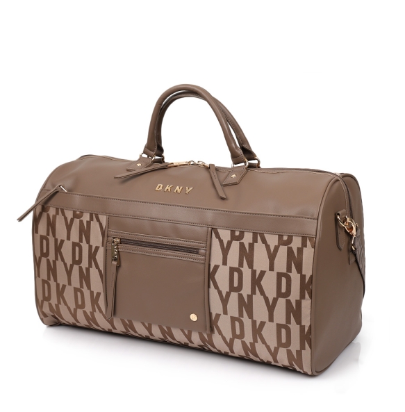 Τσάντα Weekender DKNY Iconic D2200-DO120IC4 Τάουπε