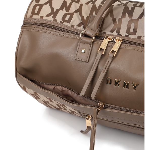 Τσάντα Weekender DKNY Iconic D2200-DO120IC4 Τάουπε