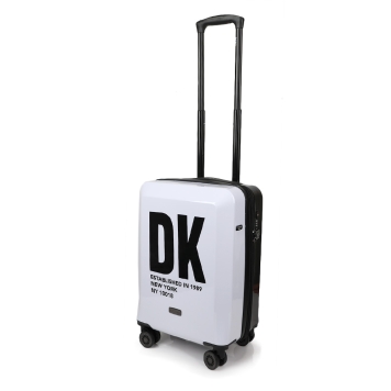 Bαλίτσα καμπίνας DKNY D2221-DH118BD4 Λευκό/Μαύρο