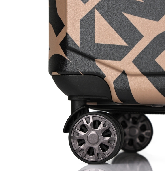 Βαλίτσα σκληρή Μεγάλη DKNY D3100-DH818SR4 Καφέ