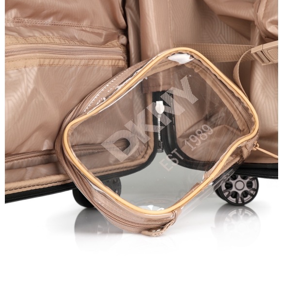 Bαλίτσα καμπίνας DKNY D3100-DH118SR4 Καφέ