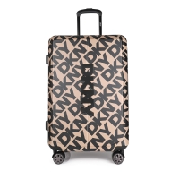 Βαλίτσα σκληρή Μεσαία DKNY D3100-DH418SR4 Καφέ