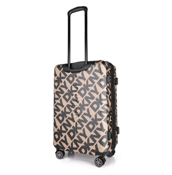 Βαλίτσα σκληρή Μεσαία DKNY D3100-DH418SR4 Καφέ