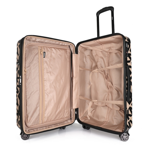 Βαλίτσα σκληρή Μεσαία DKNY D3100-DH418SR4 Καφέ