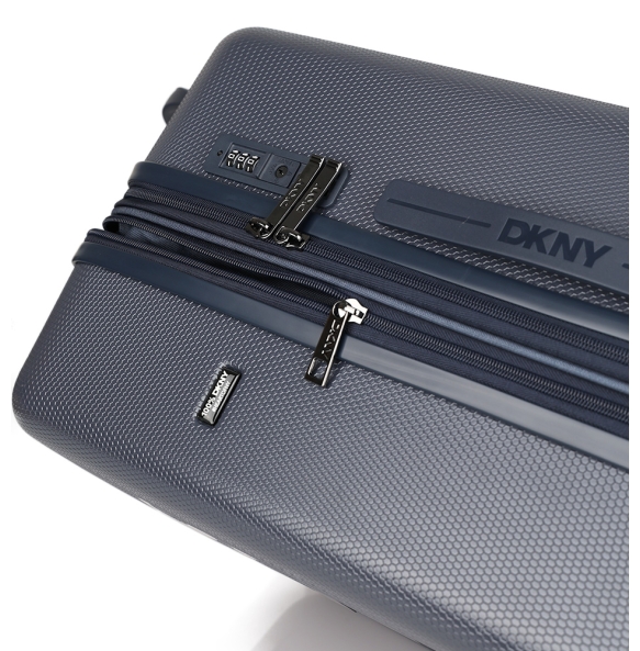 Βαλίτσα σκληρή Μεσαία DKNY D3103-DH418SP4 Μπλε