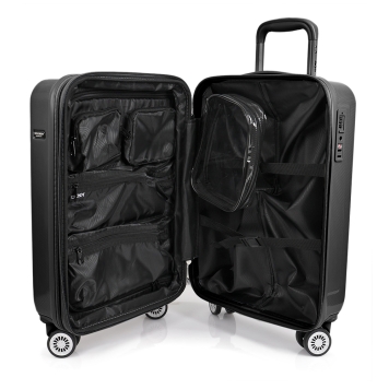 Bαλίτσα καμπίνας DKNY D4506B-DH118YC5 Μαύρο