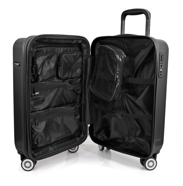 Bαλίτσα καμπίνας DKNY D4506B-DH118YC5 Μαύρο