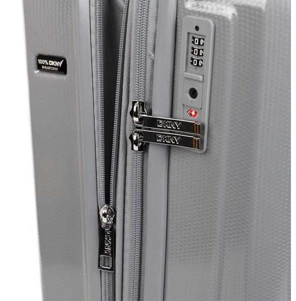 Βαλίτσα σκληρή Μεγάλη DKNY D4506B-DH818YC5 Γκρι