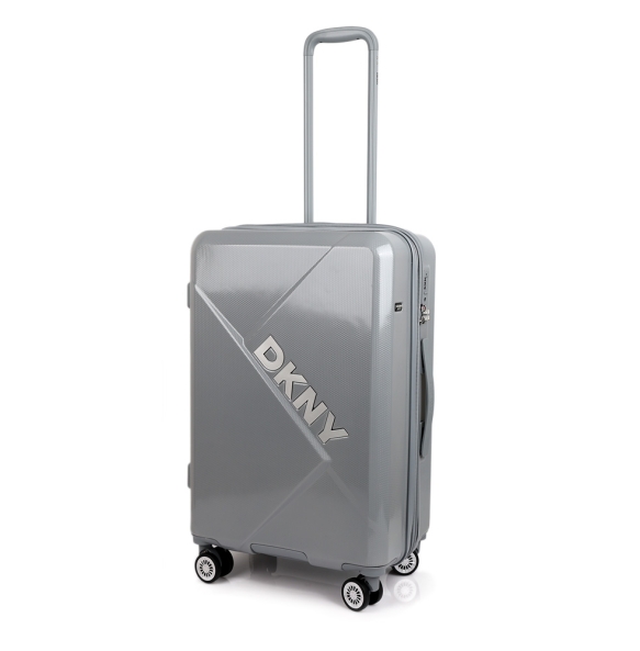 Βαλίτσα σκληρή Μεσαία DKNY D4506B-DH418YC5 Γκρι