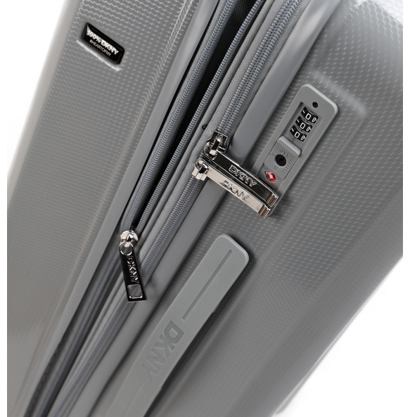 Βαλίτσα σκληρή Μεσαία DKNY D4506B-DH418YC5 Γκρι