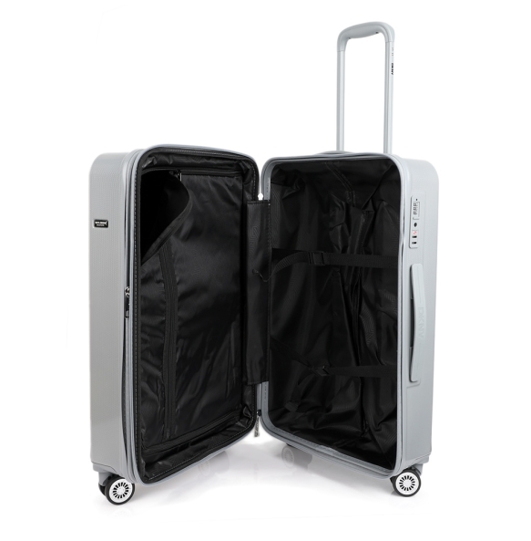 Βαλίτσα σκληρή Μεσαία DKNY D4506B-DH418YC5 Γκρι