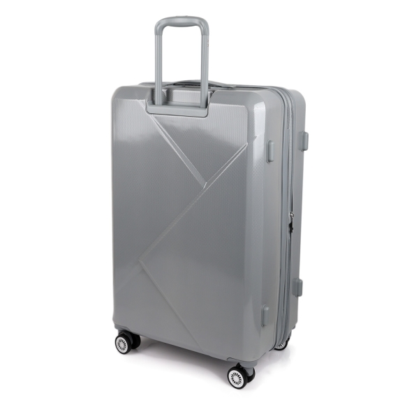 Βαλίτσα σκληρή Μεγάλη DKNY D4506B-DH818YC5 Γκρι