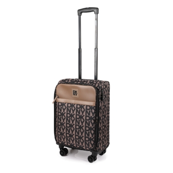 Bαλίτσα καμπίνας υφασμάτινη DKNY New Era D4610-DT118NE5 Καφέ