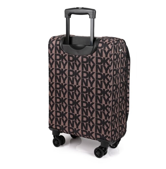 Bαλίτσα καμπίνας υφασμάτινη DKNY New Era D4610-DT118NE5 Καφέ