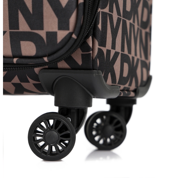 Bαλίτσα Μεγάλη υφασμάτινη DKNY New Era D4610-DT818NE5 Καφέ