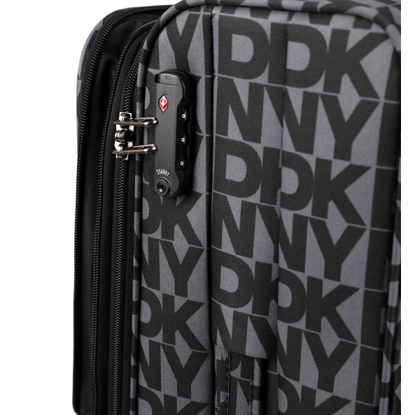 Bαλίτσα Μεγάλη υφασμάτινη DKNY New Era D4610-DT818NE5 Μαύρο