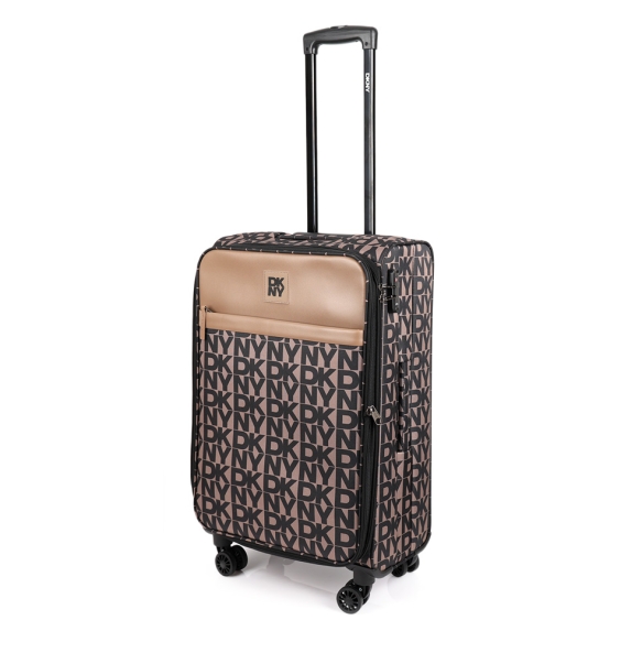 Bαλίτσα Μεσαία υφασμάτινη DKNY New Era D4610-DT418NE5 Καφέ Bαλίτσα Μεσαία υφασμάτινη DKNY New Era D4610-DT418NE5 Καφέ