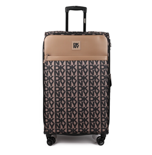 Bαλίτσα Μεγάλη υφασμάτινη DKNY New Era D4610-DT818NE5 Καφέ