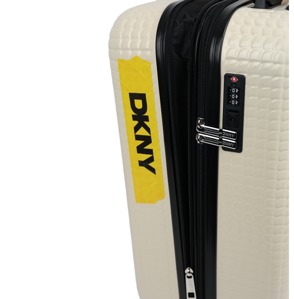 Βαλίτσα σκληρή Μεσαία DKNY Hot Town DM418HT6 68x44.5x29/32 cm Ιβουάρ