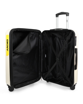 Βαλίτσα σκληρή Μεσαία DKNY Hot Town DM418HT6 68x44.5x29/32 cm Ιβουάρ