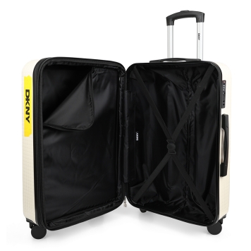 Βαλίτσα σκληρή Μεσαία DKNY Hot Town DM418HT6 68x44.5x29/32 cm Ιβουάρ