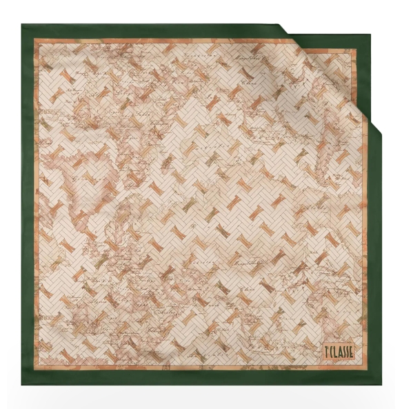 Φουλάρι ALVIERO MARTINI 1A CLASSE KF113 Πράσινο