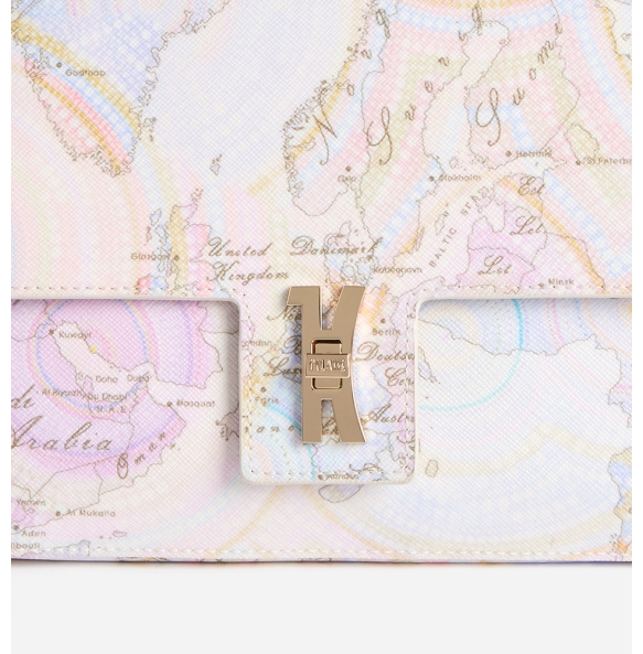 Γυναικείο τσαντάκι χειρός ALVIERO MARTINI 1A Classe LLF02 Multicolor Map